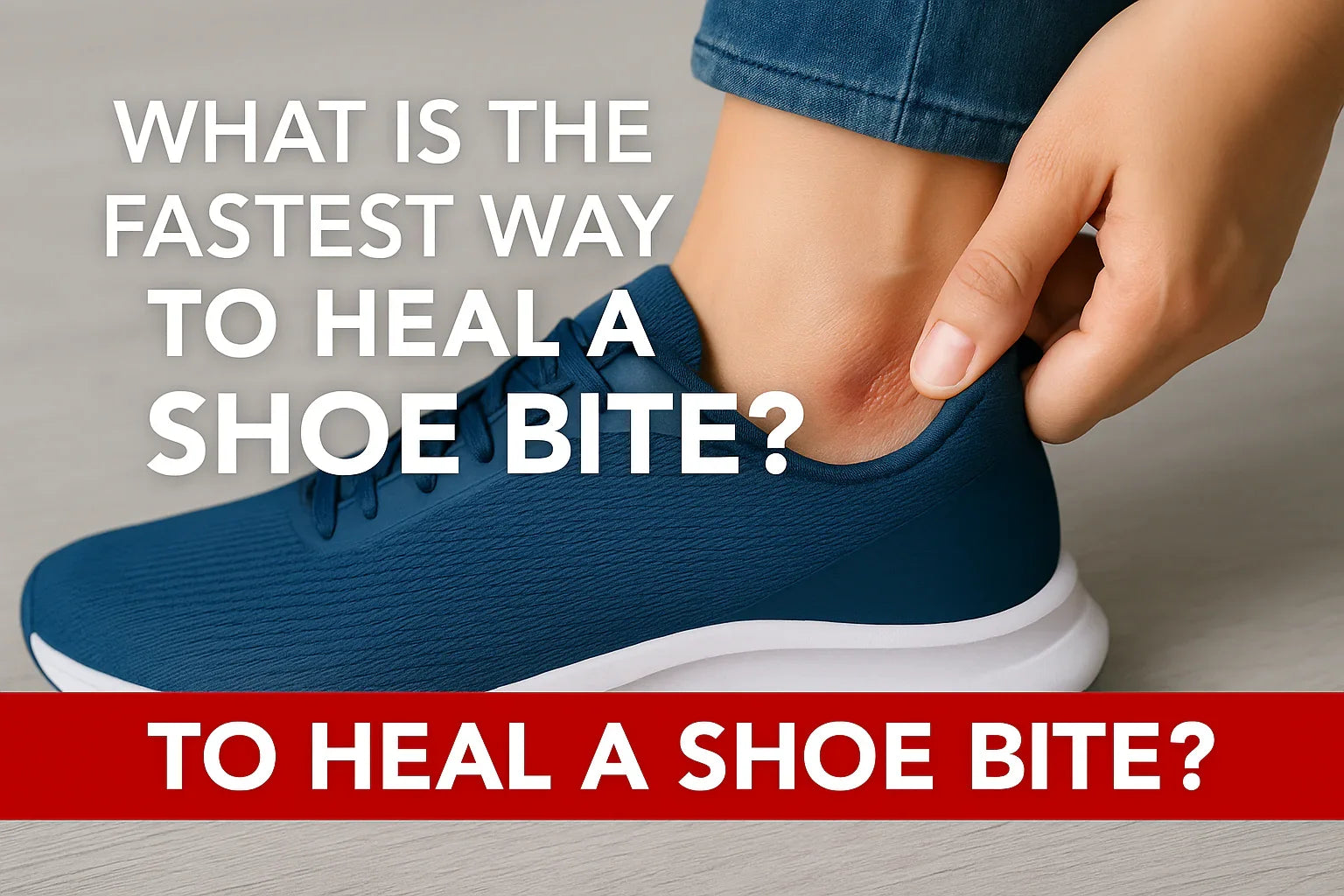 What is the Fastest Way to Heal a Shoe Bite — ProWolf