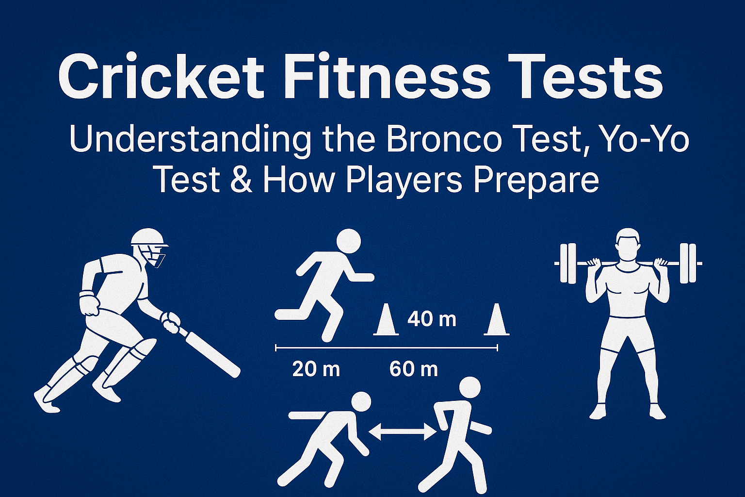 Cricket Fitness Tests: Understanding the Bronco Test, Yo-Yo Test & How Players Prepare