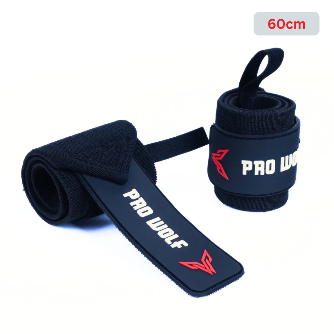 Powerlifting Wrist Wraps 60cm - Straps and Band PRO WOLF