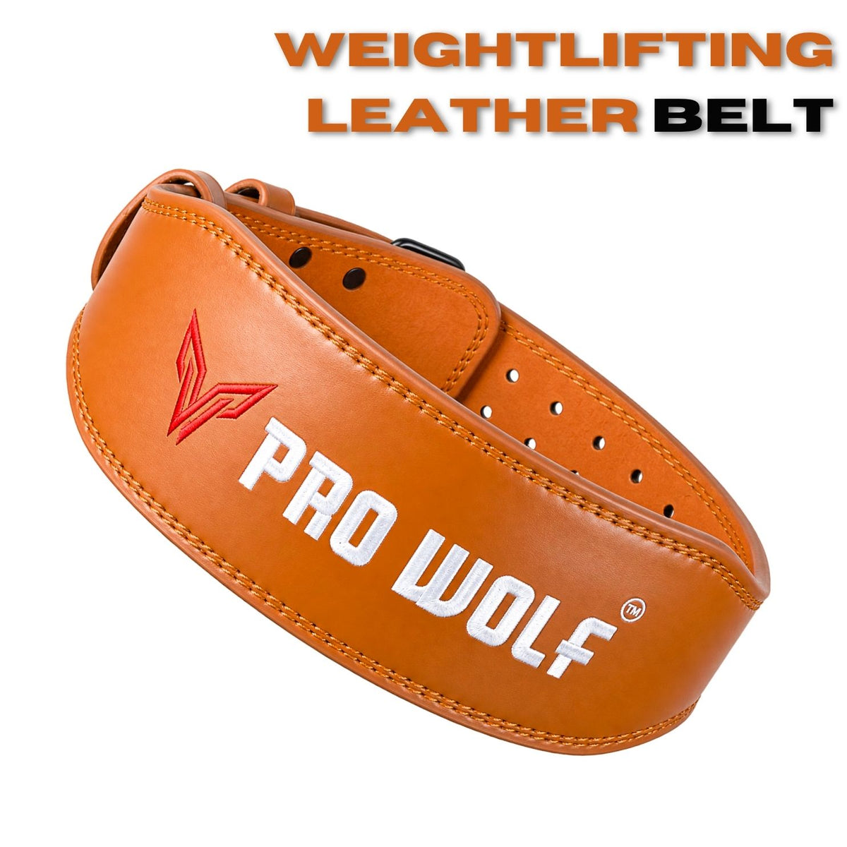 Weightlifting Leather Belt