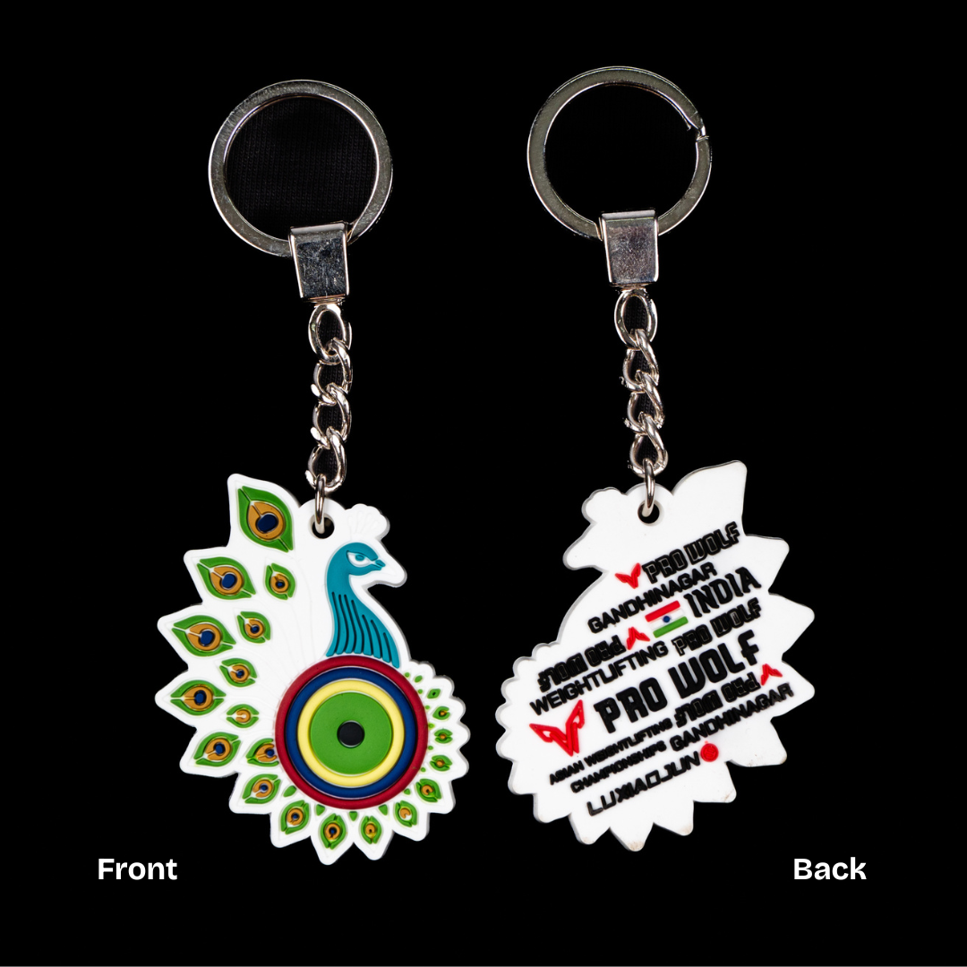 Asian weightlifting championships 2026 Offical Logo Keychain