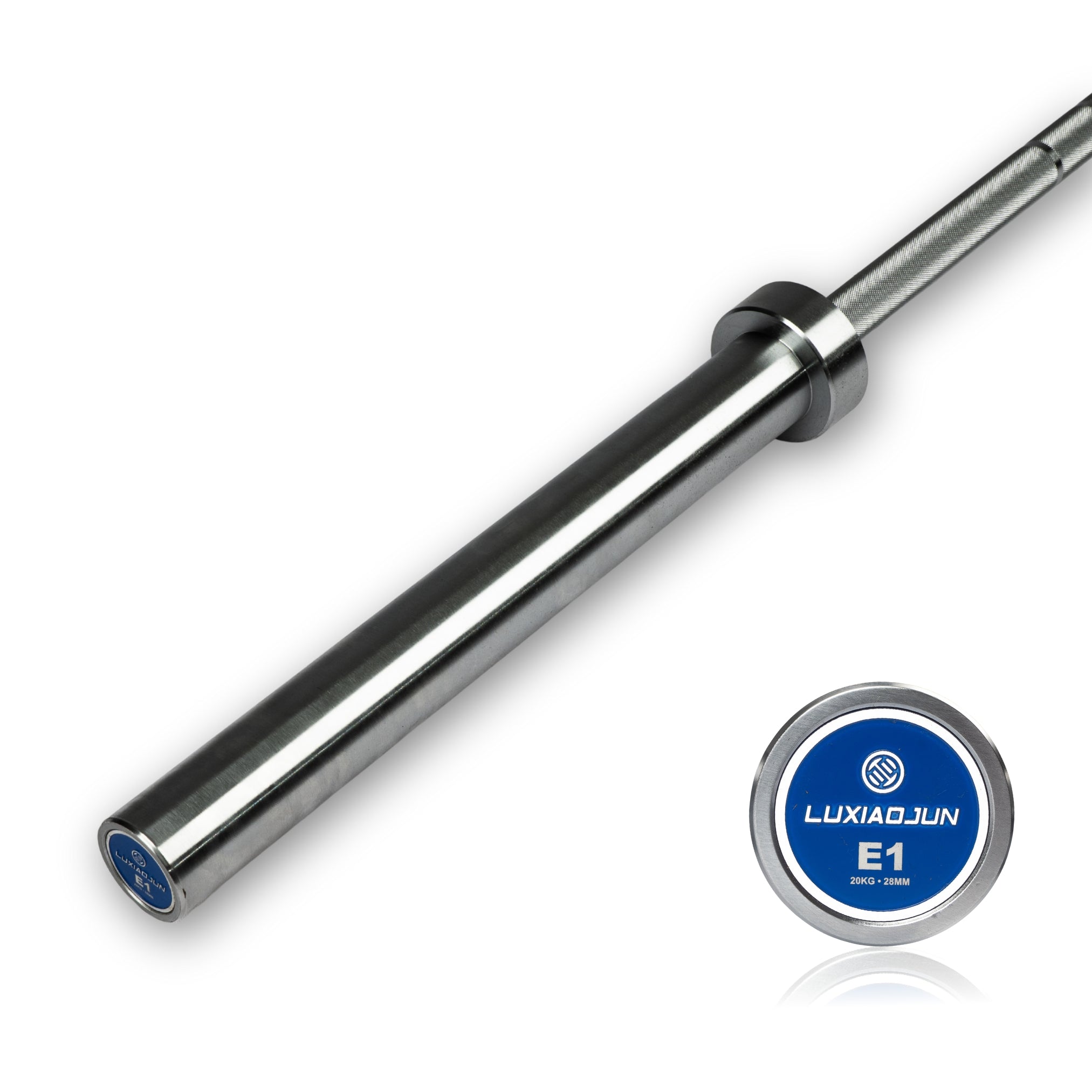 E1 MEN’s Training Weightlifting Barbell 20KG - Eqiupment PRO WOLF