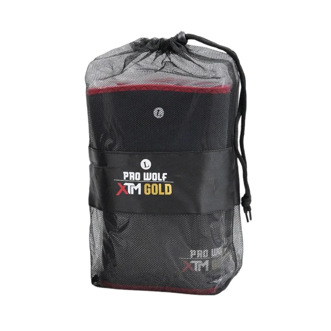 XTM Gold 7mm Knee Sleeves Powerlifting Knee Cap 2nd Gen (Level 4+) - PRO WOLF