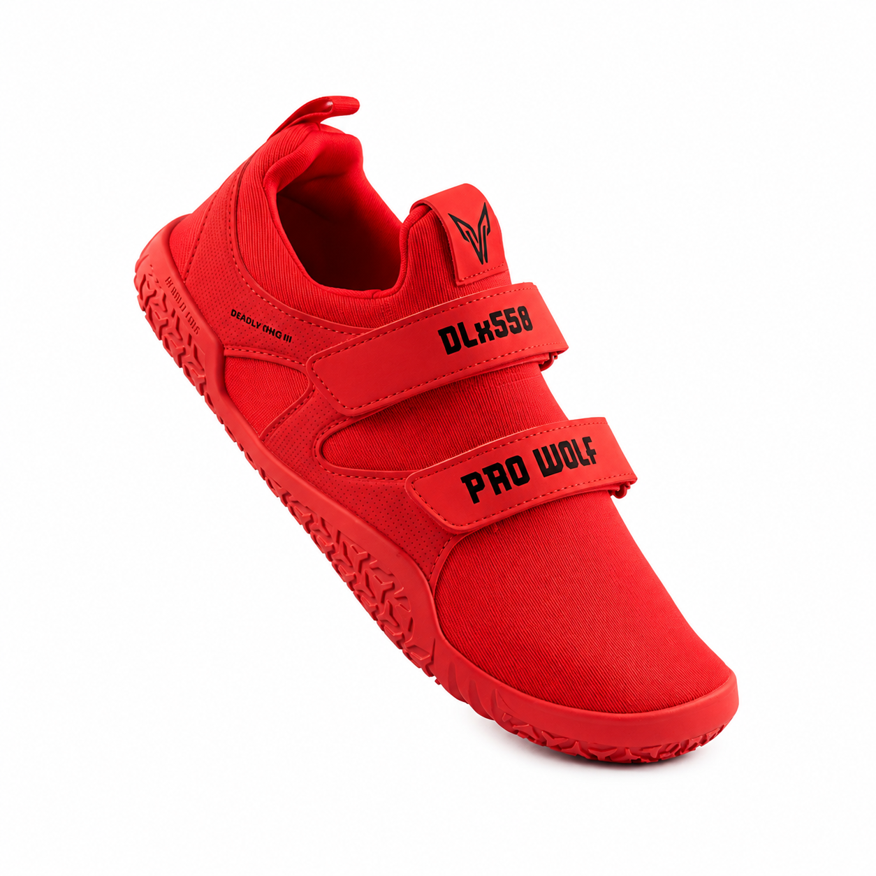 DLx550 Deadlift Barefoot Gym Shoes - Red
