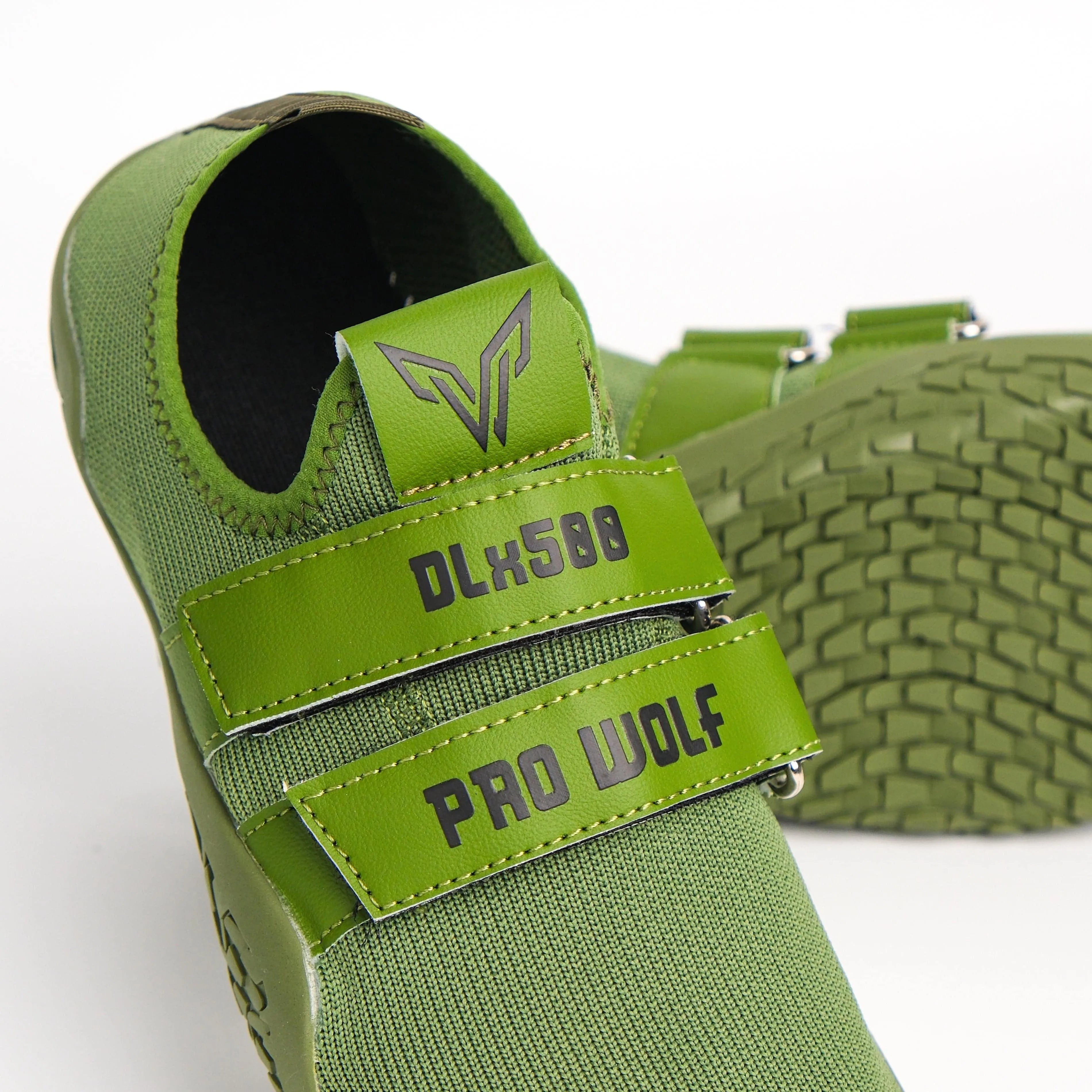 DLx500 Deadlift Barefoot Gym Shoes - ARMY GREEN - PRO WOLF