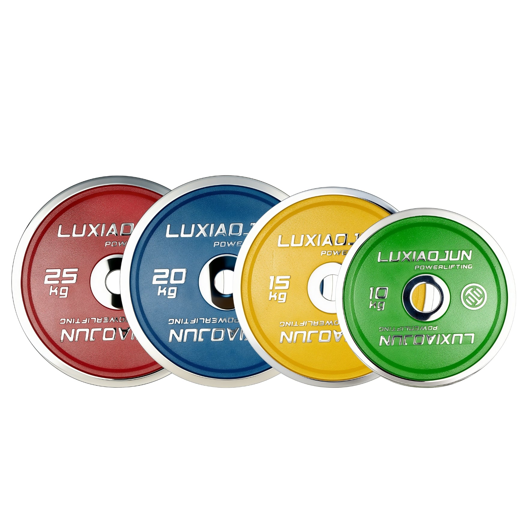 Chrome Powerlifting Calibrated Plates