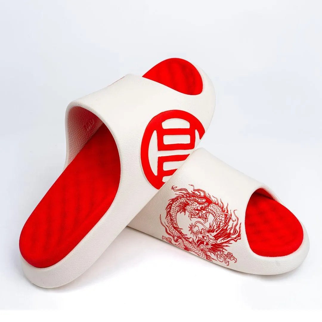 LUXIAOJUN ‘QI’ Slides RED - PRO WOLF