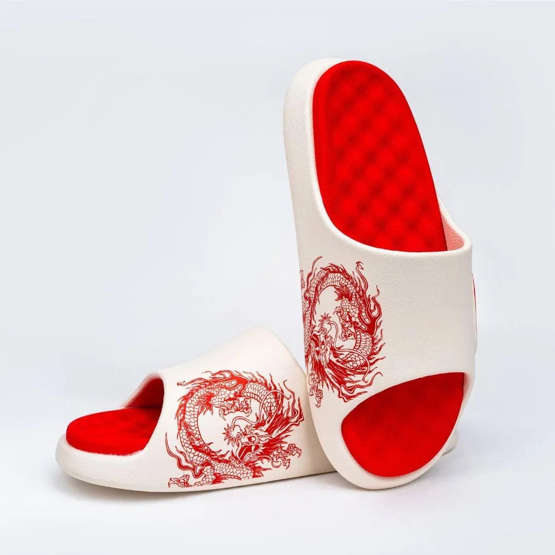 LUXIAOJUN ‘QI’ Slides RED - PRO WOLF