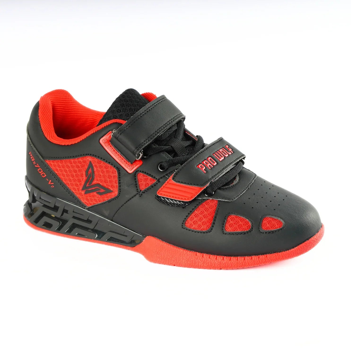 PRx700 V2 Weightlifting Squat Shoes - Black - Lifting Shoes PRO WOLF