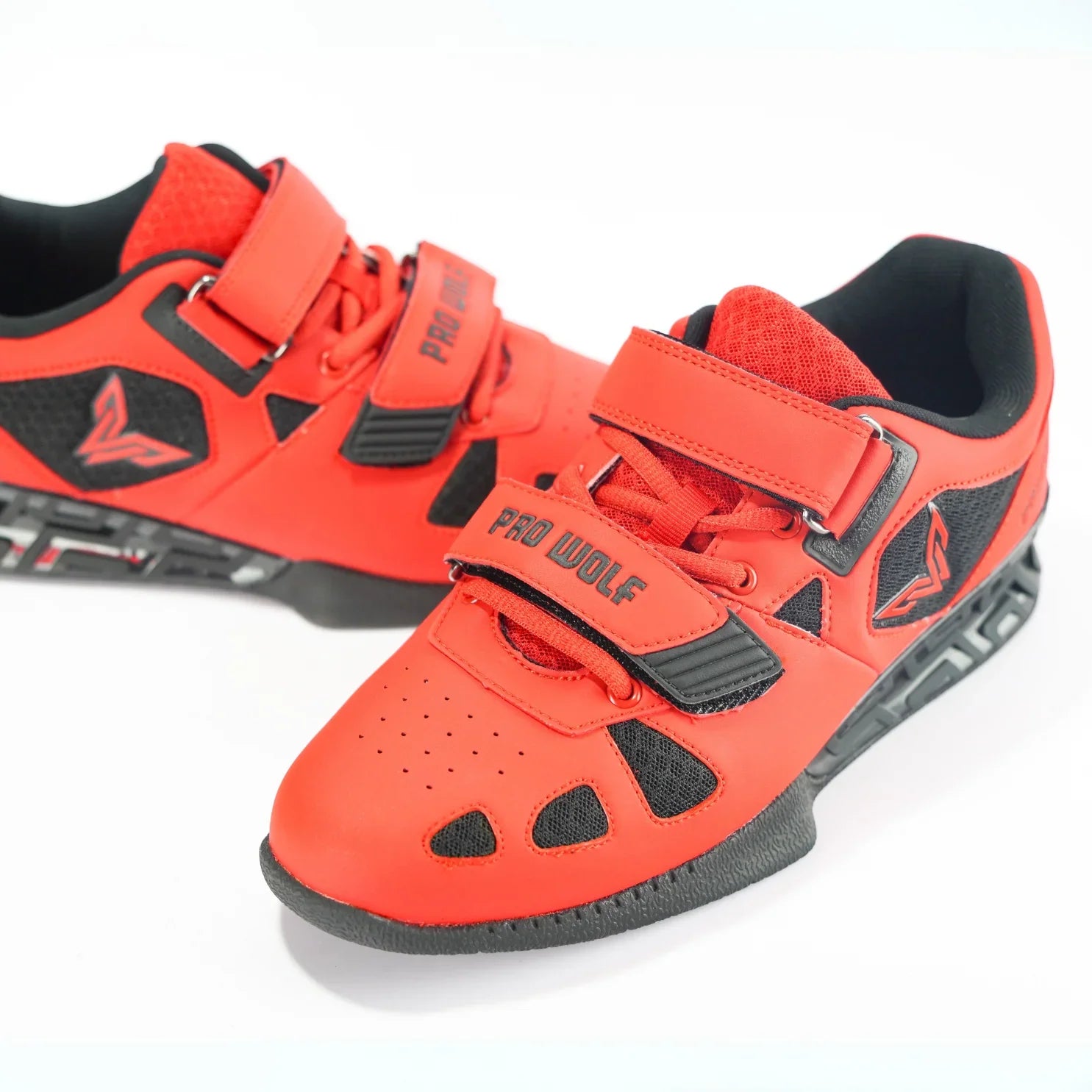 PRx700 V2 Weightlifting Squat Shoes - Red - Lifting Shoes PRO WOLF