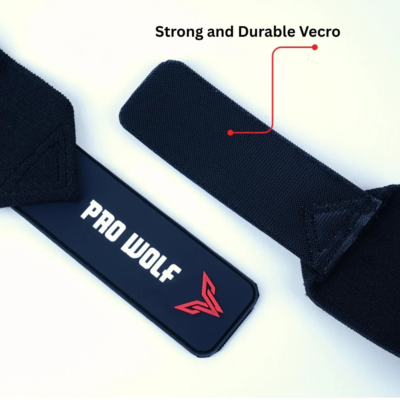 Powerlifting Wrist Wraps 100cm - Straps and Band PRO WOLF