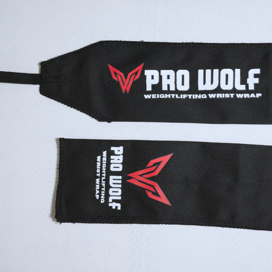 Weightlifting Wrist Wraps Cotton - Straps and Band PRO WOLF