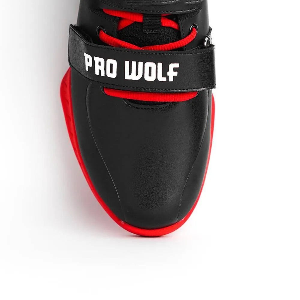 PRx800 Wider Toe Box Weightlifting Squat Gym Shoe - Black - PRO WOLF