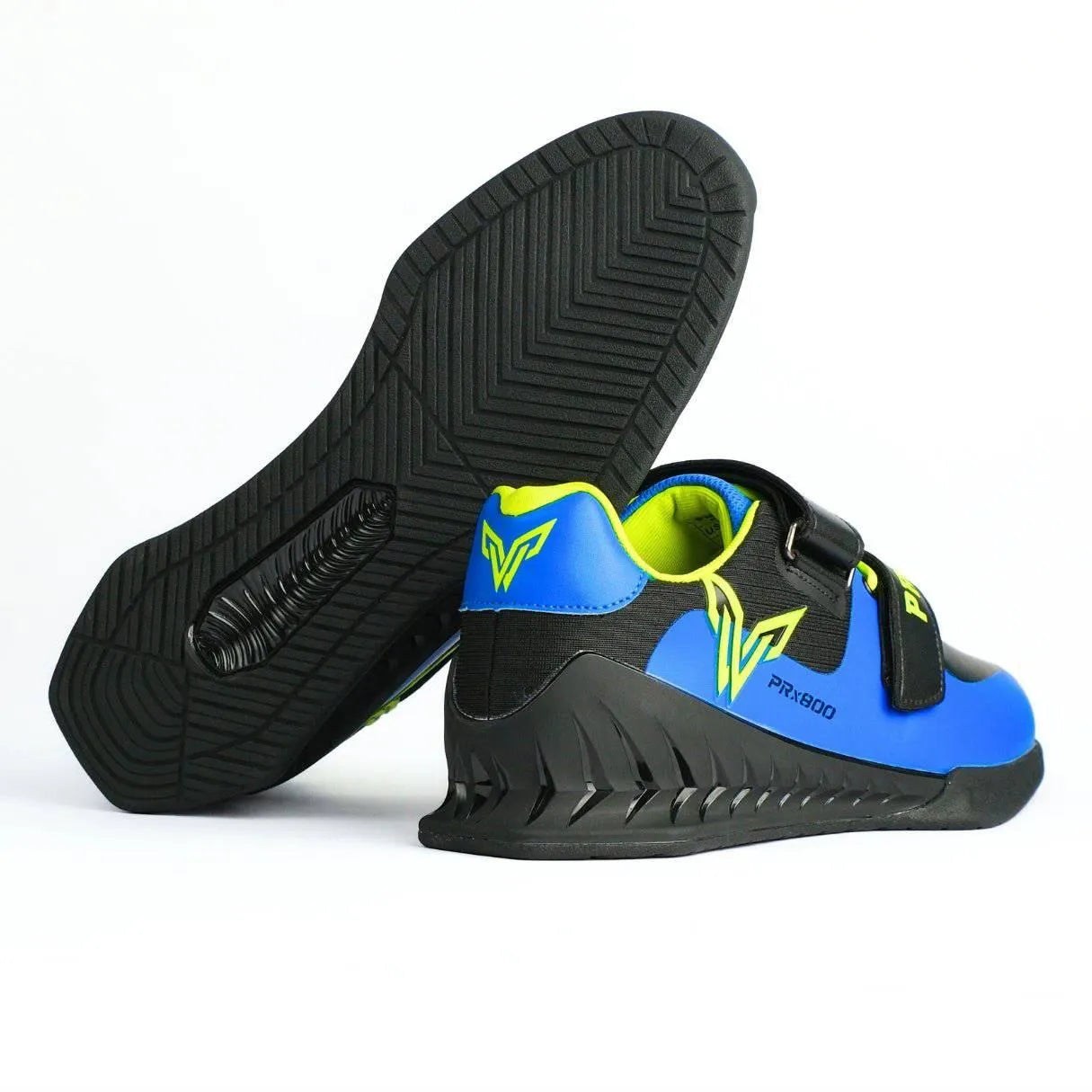 PRx800 Wider Toe Box Weightlifting Squat Gym Shoe - BLUE - PRO WOLF