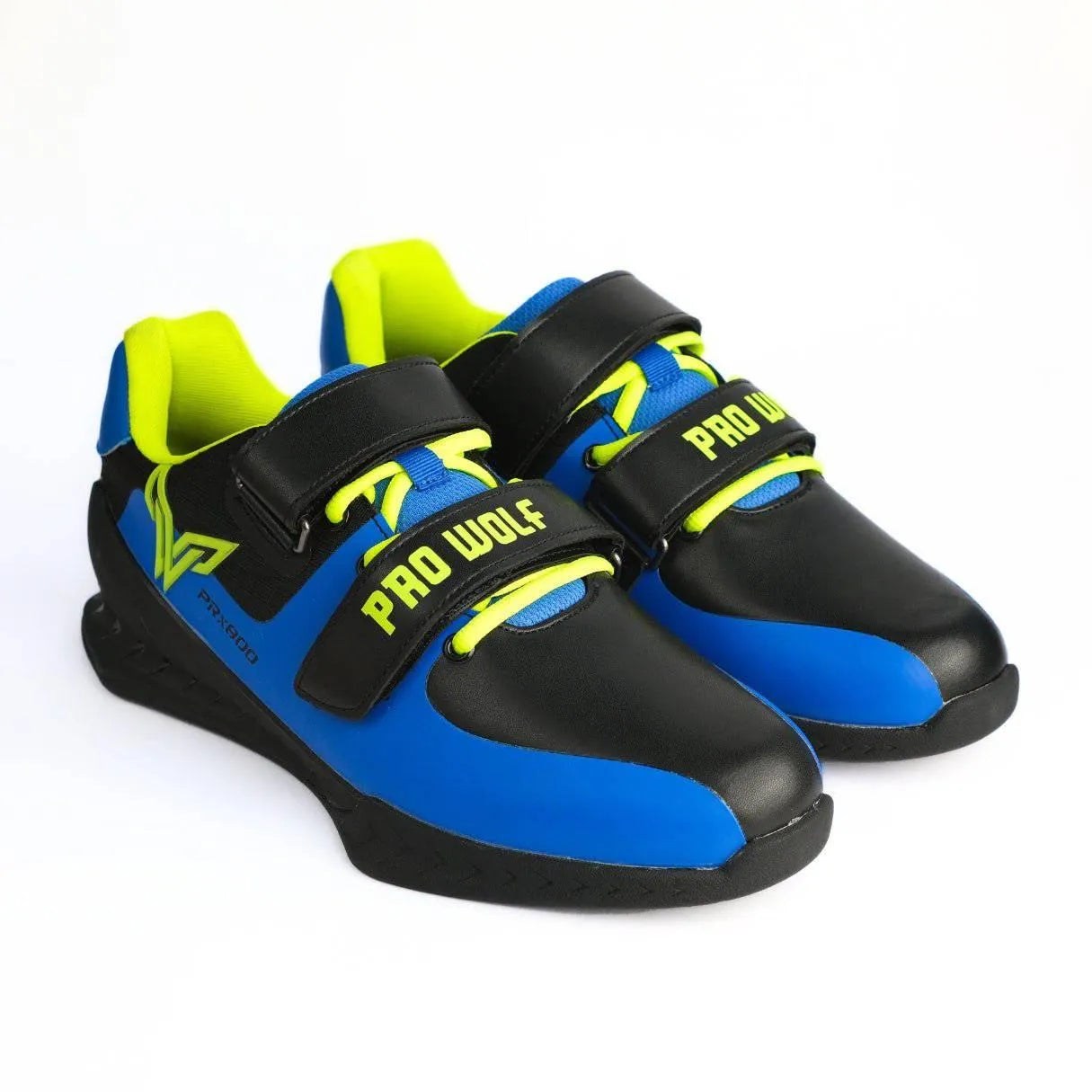 PRx800 Wider Toe Box Weightlifting Squat Gym Shoe - BLUE - PRO WOLF