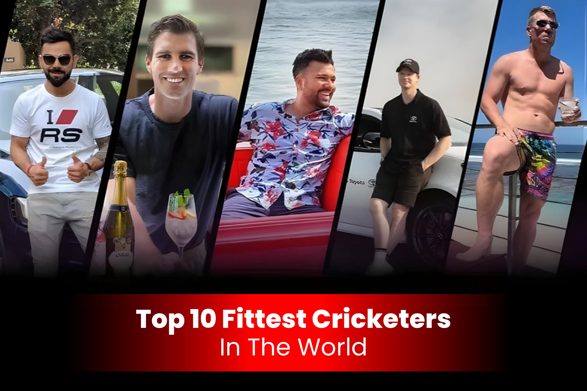 Top 10 Fittest Cricketers in the World.
