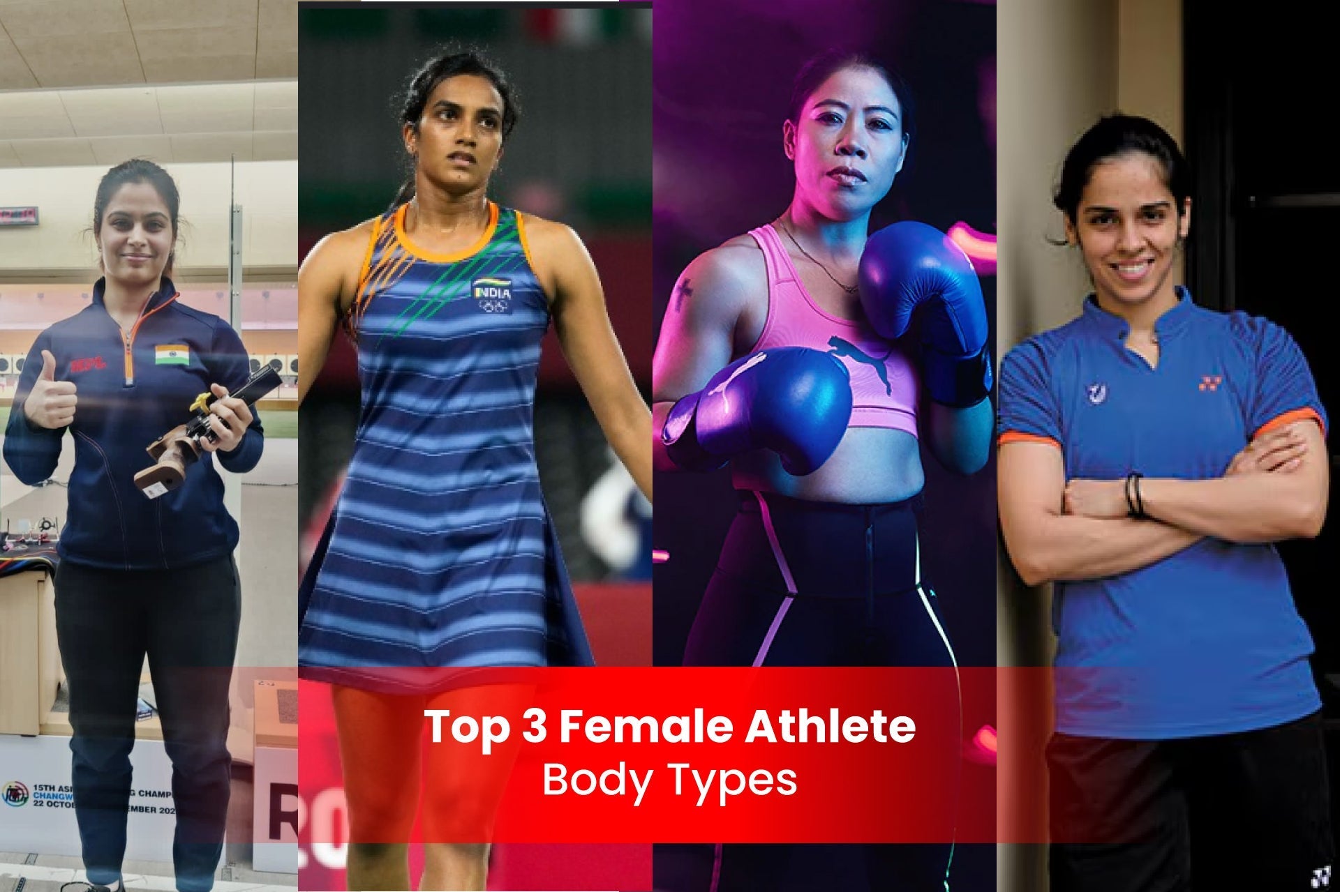 Top 3 Female Athlete Body Types