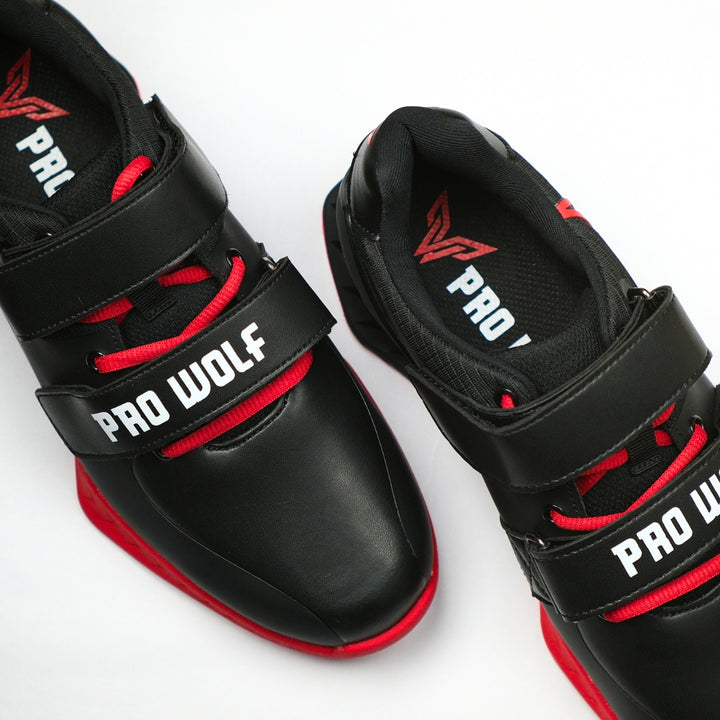 PRx800 Wider Toe Box Weightlifting Squat Gym Shoe - Black
