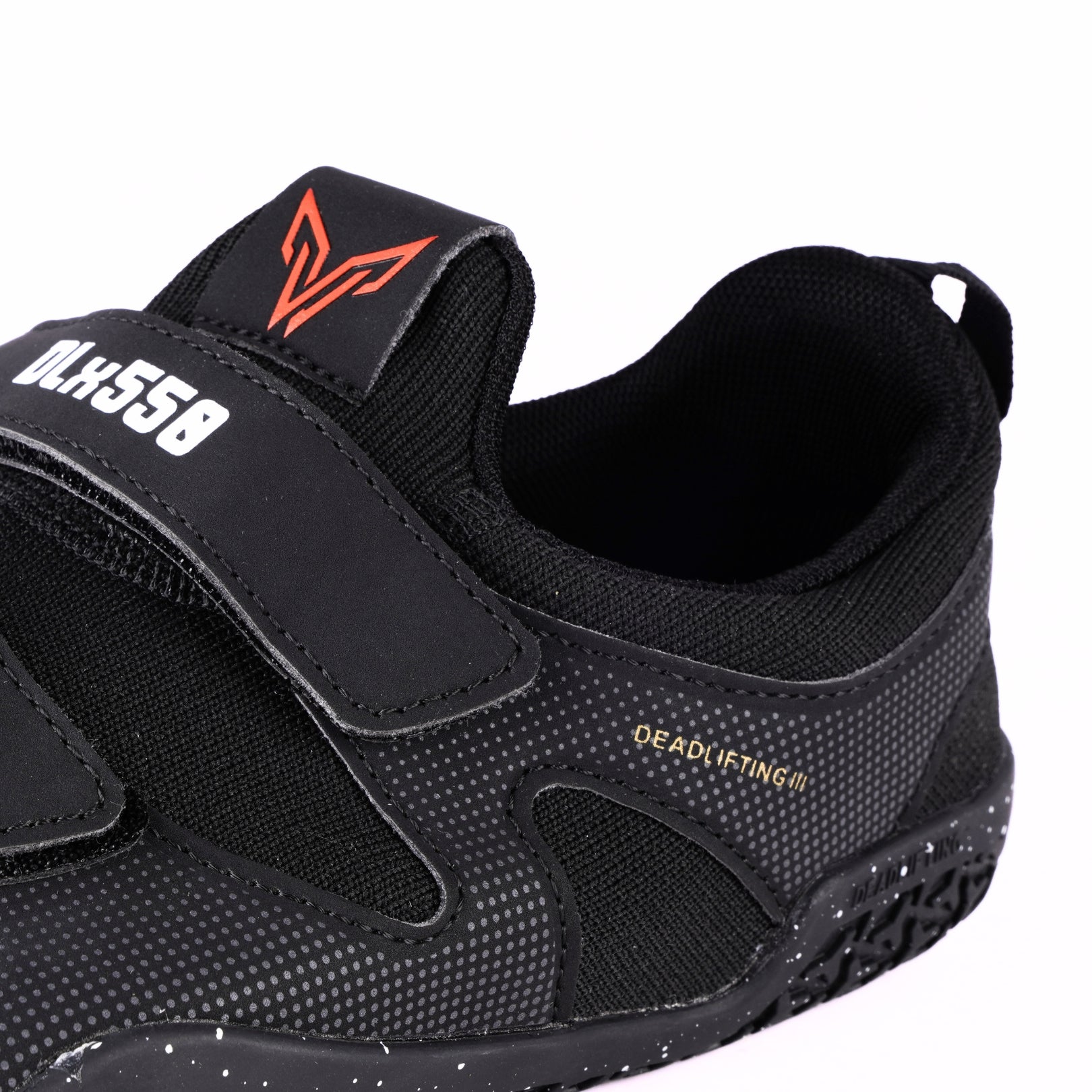 DLx550 Deadlift Barefoot Gym Shoes - Black - Lifting Shoes PRO WOLF