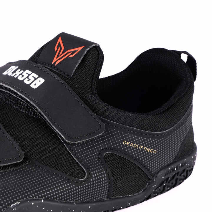 DLx550 Deadlift Barefoot Gym Shoes - Black - Lifting Shoes PRO WOLF