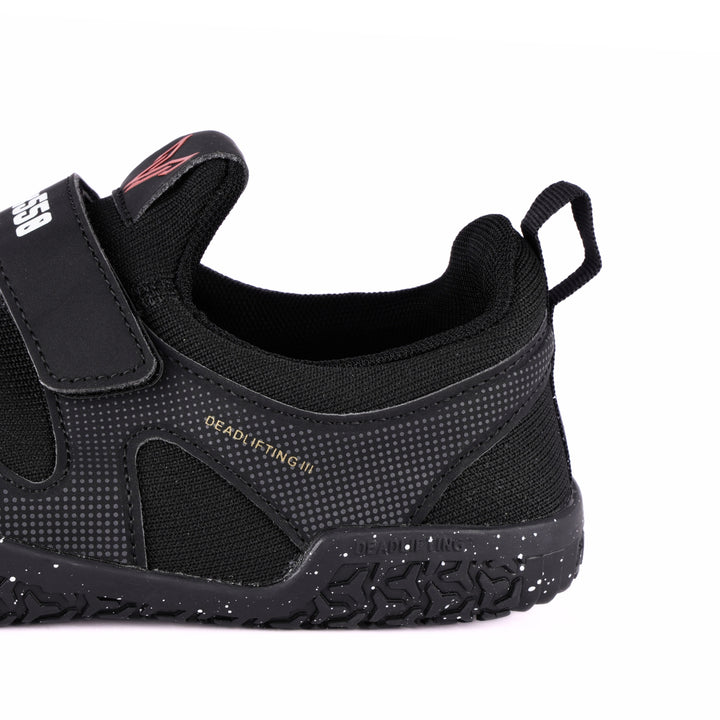 DLx550 Deadlift Barefoot Gym Shoes - Black - Lifting Shoes PRO WOLF