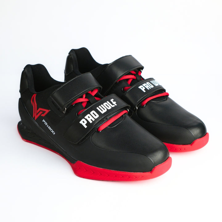 PRx800 Wider Toe Box Weightlifting Squat Gym Shoe - Black