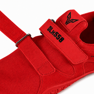 DLx550 Deadlift Barefoot Gym Shoes - Red