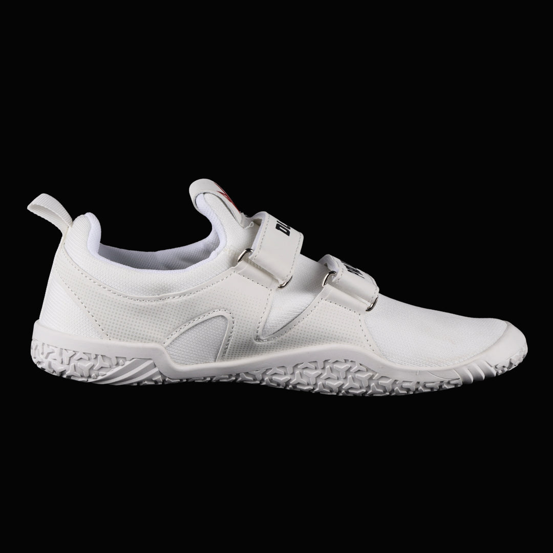 DLx550 Deadlift Barefoot Gym Shoes - White - Lifting Shoes PRO WOLF