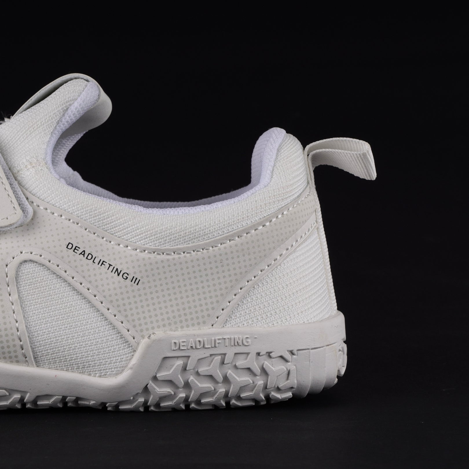 DLx550 Deadlift Barefoot Gym Shoes - White - Lifting Shoes PRO WOLF