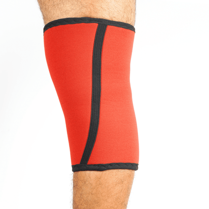 7mm Knee Sleeves 3nd Generation (Level 2) Knee Cap-RED -  PRO WOLF