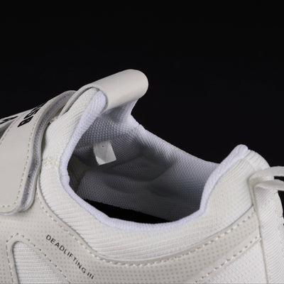 DLx550 Deadlift Barefoot Gym Shoes - White - Lifting Shoes PRO WOLF