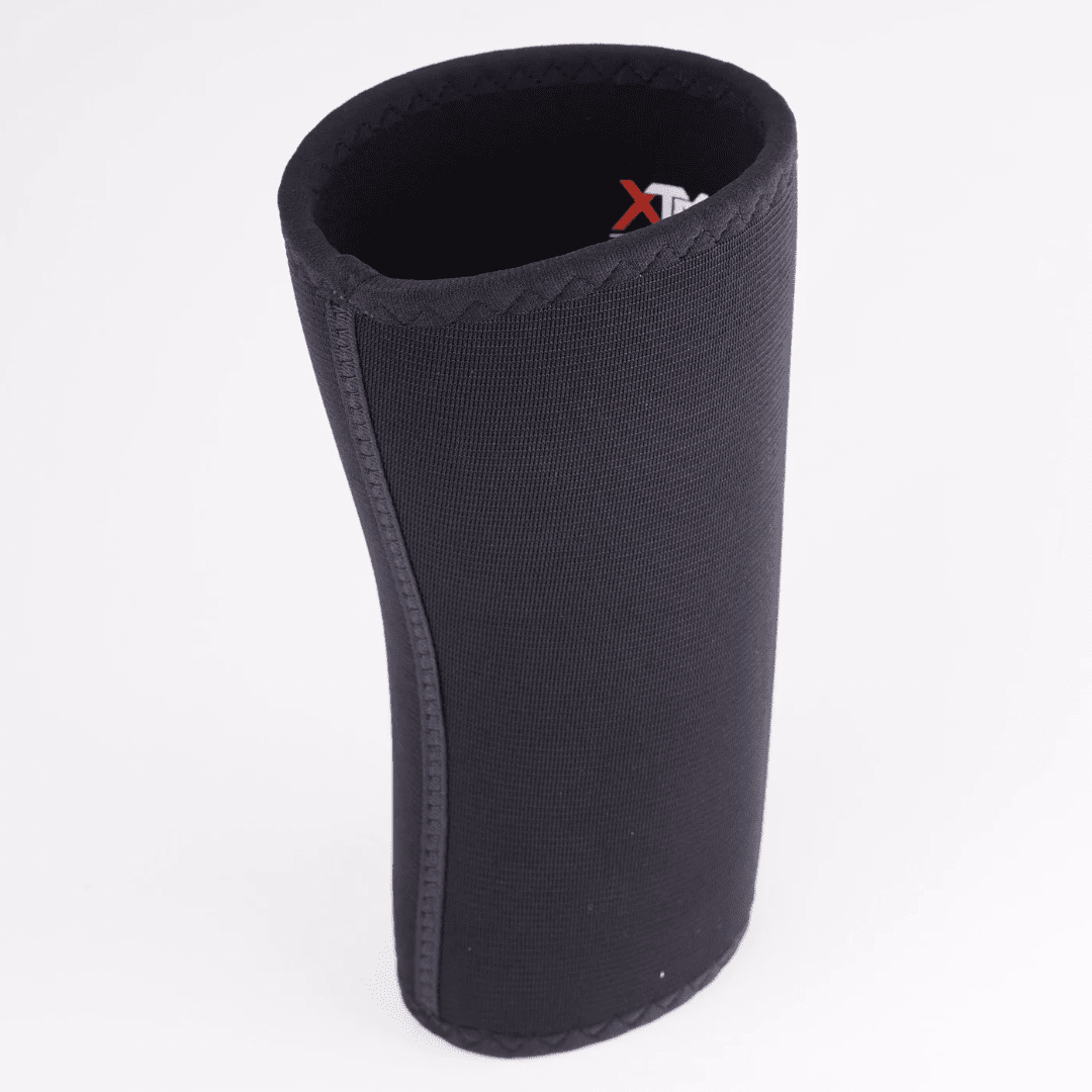 XTM Gold ULTRA  7mm Knee Sleeves Powerlifting (Level 5) BLACK - knee sleeves PRO WOLF