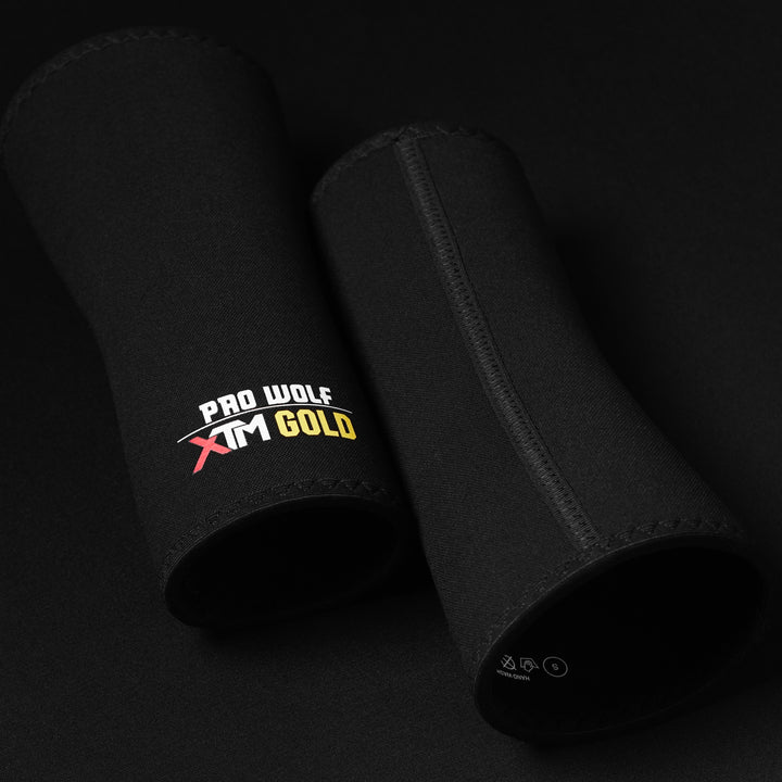 XTM Gold 7mm Competitions Knee Sleeves Powerlifting (Level 4)