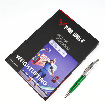 Coach Notebook and Pen