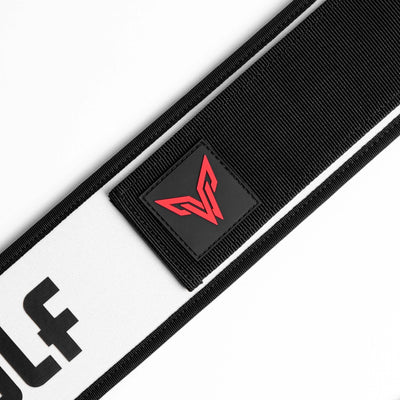 Weightlifting & Powerlifting Belt Neoprene Self Locking - White - PRO WOLF