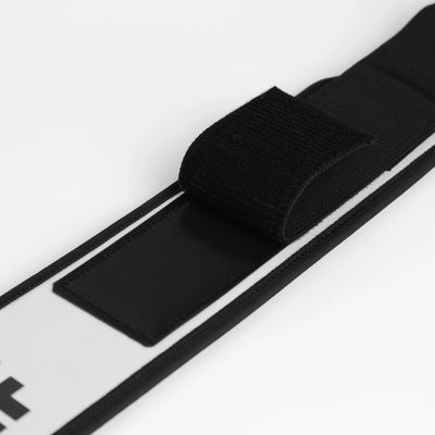 Weightlifting & Powerlifting Belt Neoprene Self Locking - White - PRO WOLF