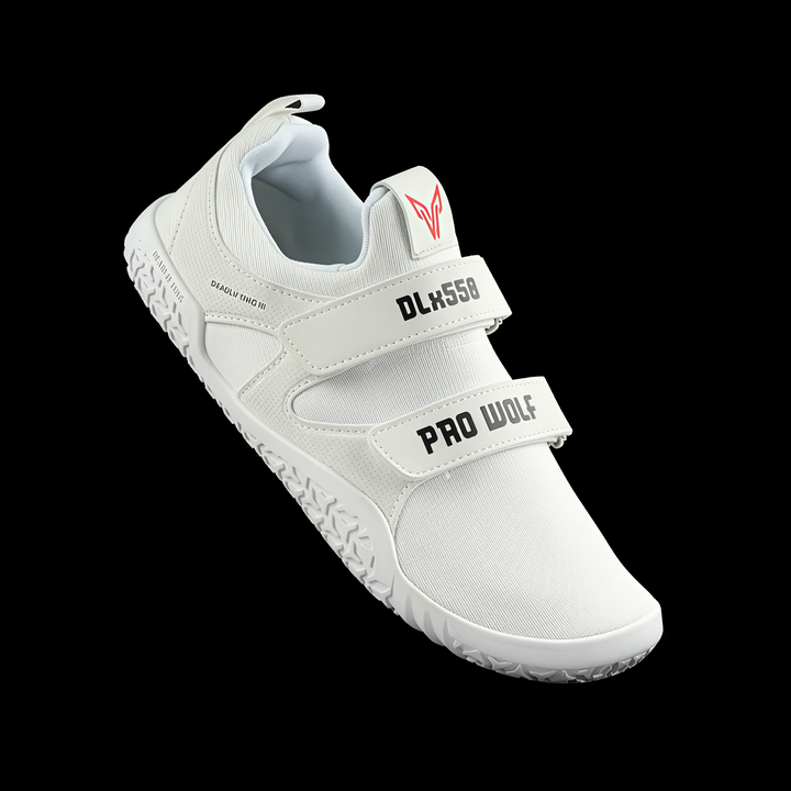 DLx550 Deadlift Barefoot Gym Shoes - White