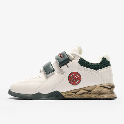 LUXIAOJUN Weightlifting Shoes -Dirty Latte - Lifting Shoes PRO WOLF