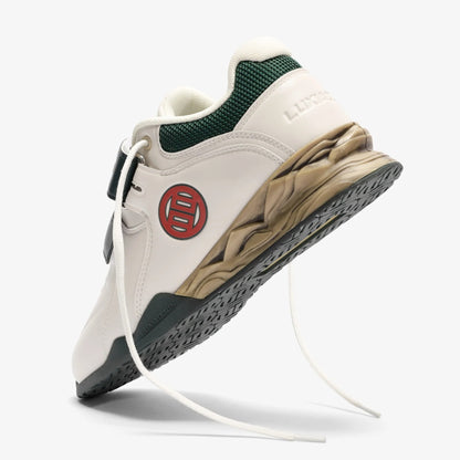 LUXIAOJUN Weightlifting Shoes -Dirty Latte - Lifting Shoes PRO WOLF