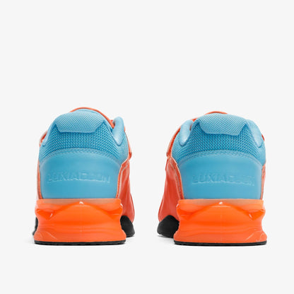 LUXIAOJUN Weightlifting Shoes -Power Orange Edition - Lifting Shoes PRO WOLF