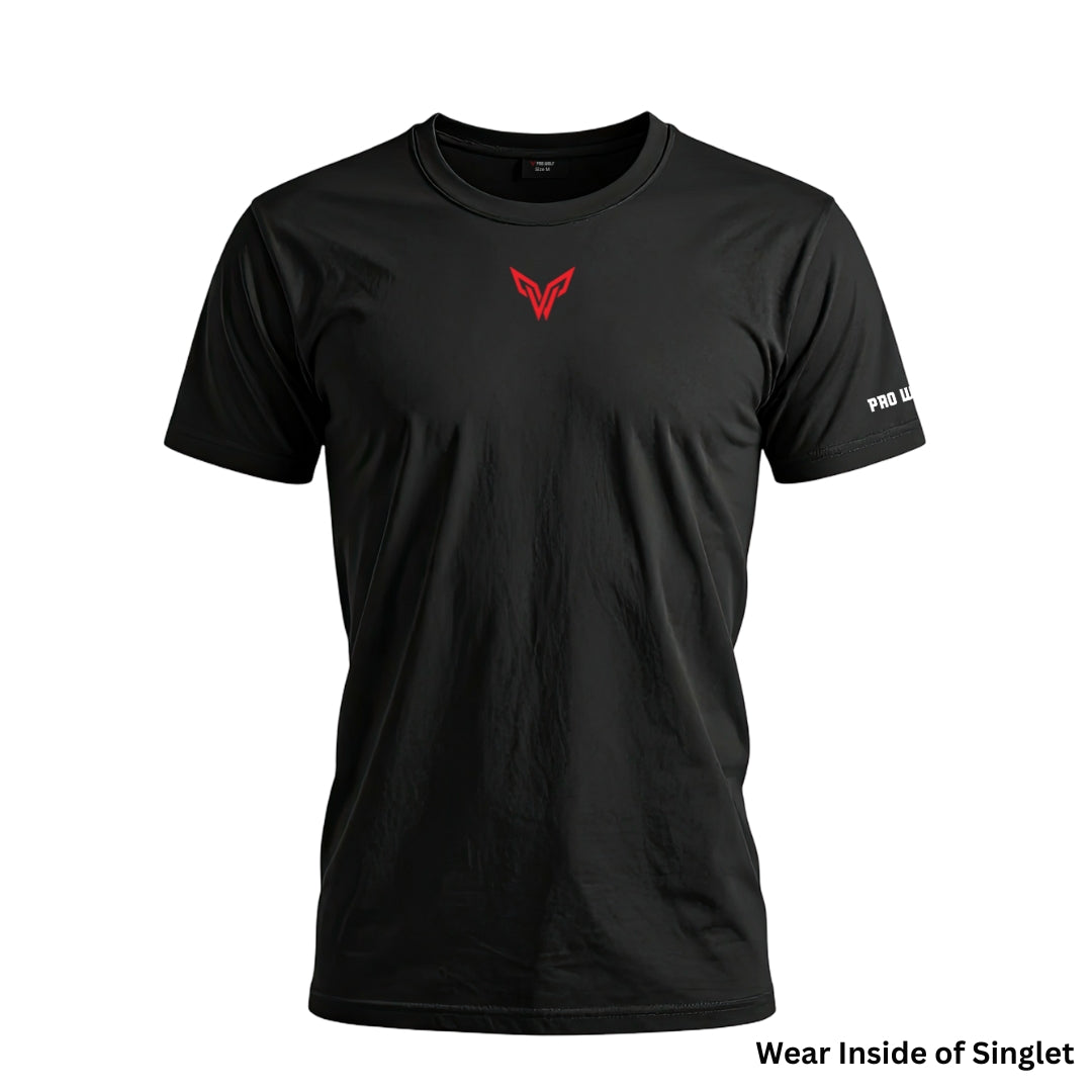 Lifters Tshirt -For Singlet Black