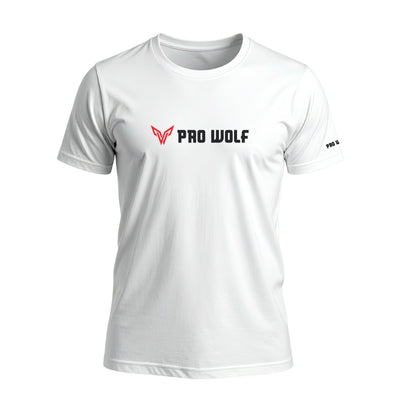 Lifters Tshirt -Cotton White - singlet PRO WOLF