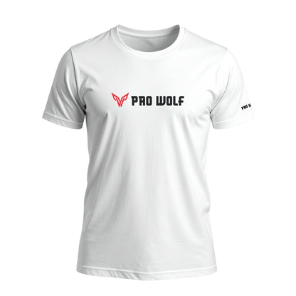 Lifters Tshirt -Cotton White - singlet PRO WOLF