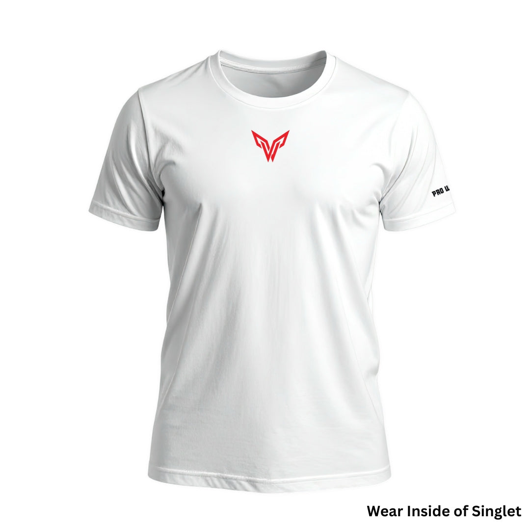 Lifters Tshirt -For Singlet White