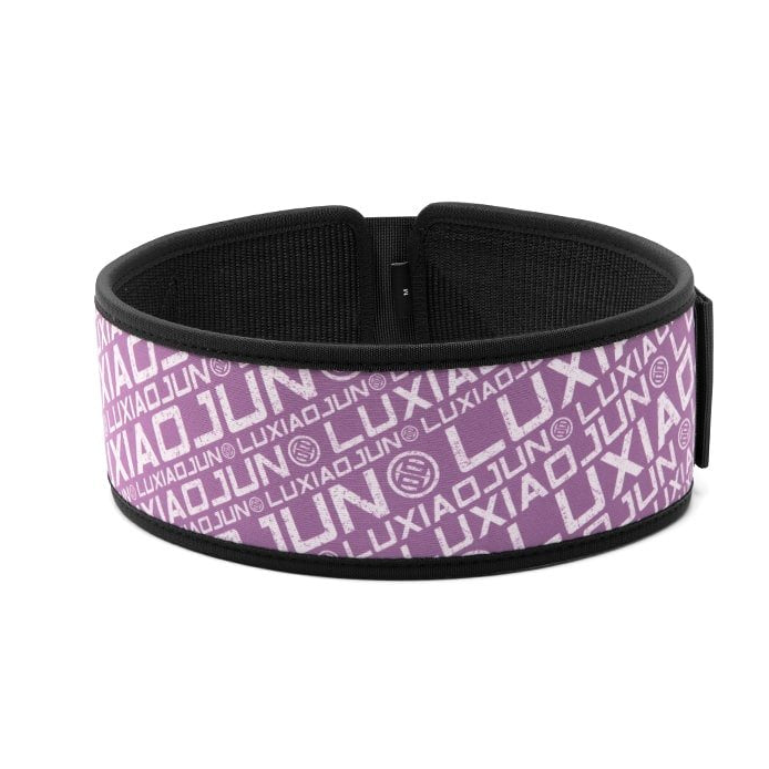 LUXIAOJUN AT300 Weightlifting Belt-Puple