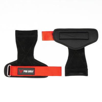 Weight Lifting Grip - Leather Lifting Straps Grip
