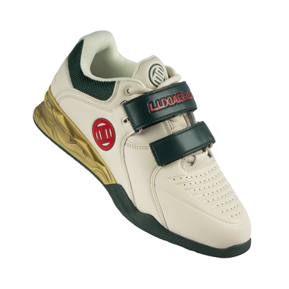 LUXIAOJUN Weightlifting Shoes -Dirty Latte - Lifting Shoes PRO WOLF