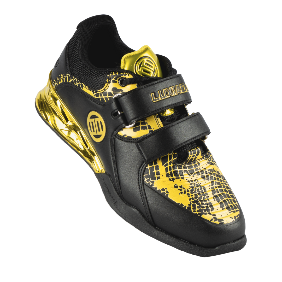 LUXIAOJUN Weightlifting Shoes – Snake Year Limited Edition (Golden Python)