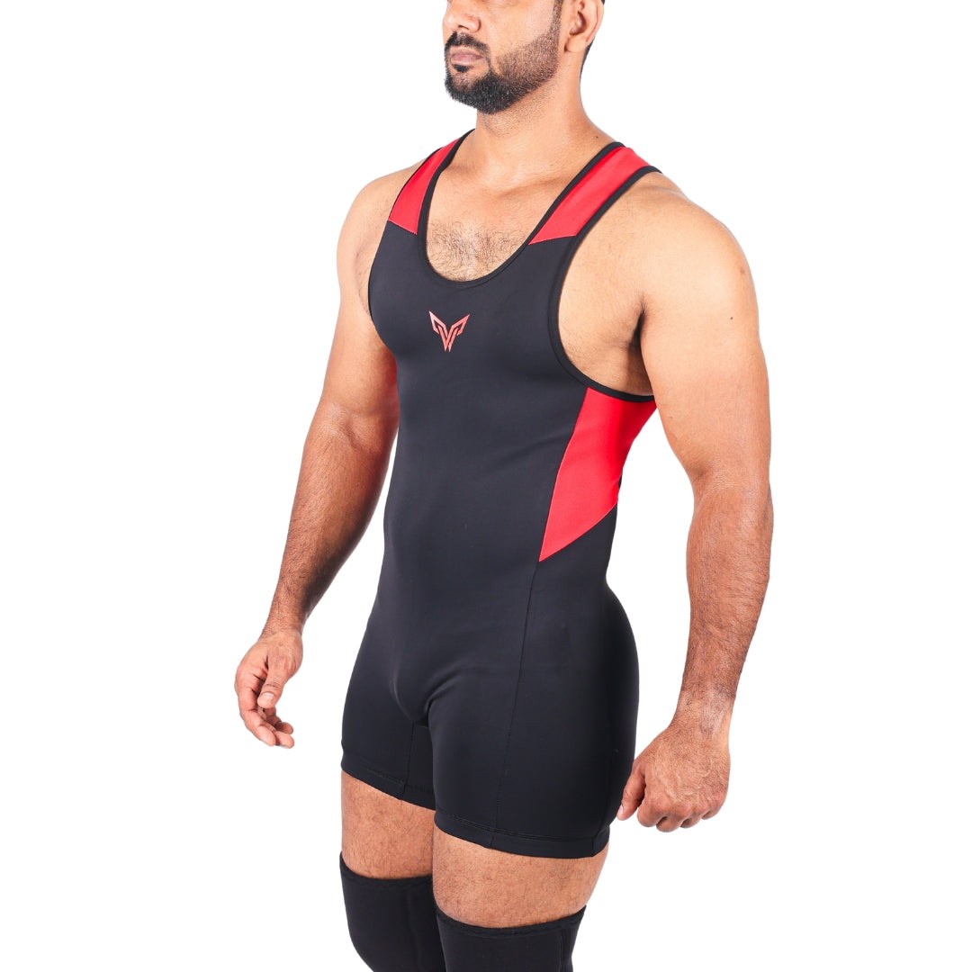 Powerlifting Singlet RED (Male/Female) -  PRO WOLF