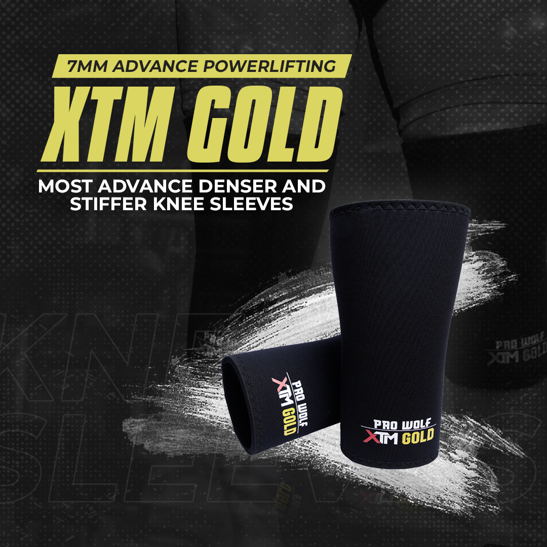 XTM Gold knee sleeves